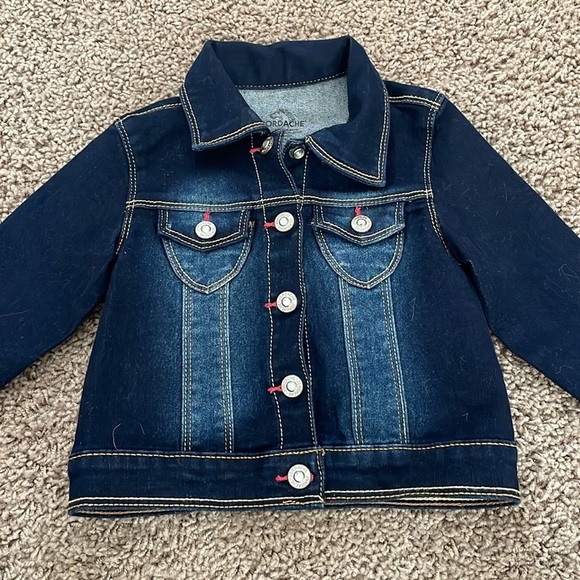 Jordache Other - Jordache toddler Jean jacket Dark wash Size 2T NWOT